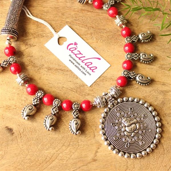 Red Coral Necklace - Treasures Of Ojai